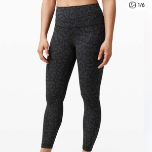 Lulu lemon wunder under train leggings size 6, 25 in inseam